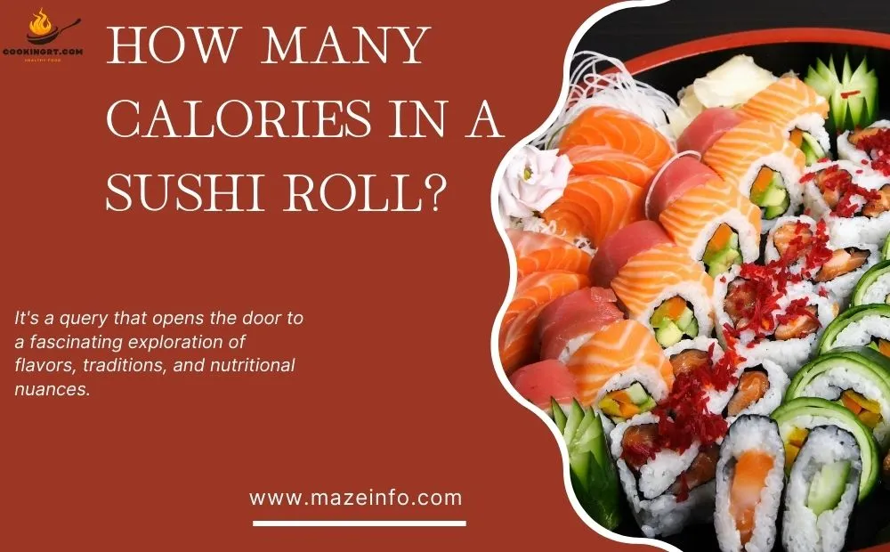 How many calories in a sushi roll?