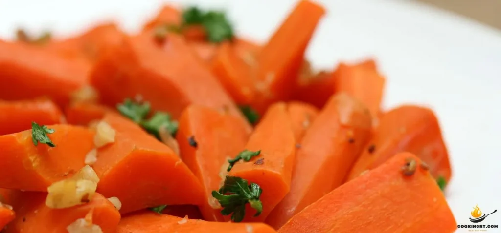 Steamed Baby Carrots